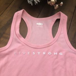 💕 Pink Nike Razorback tank - livestrong!